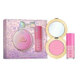 Too Faced Dream a Little Dream Limited Edition Blush and Lip Gloss Set - NIB